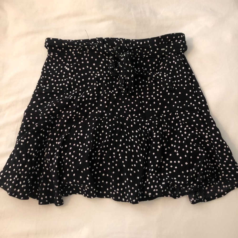 Zara Polka-Dot Mini Skirt